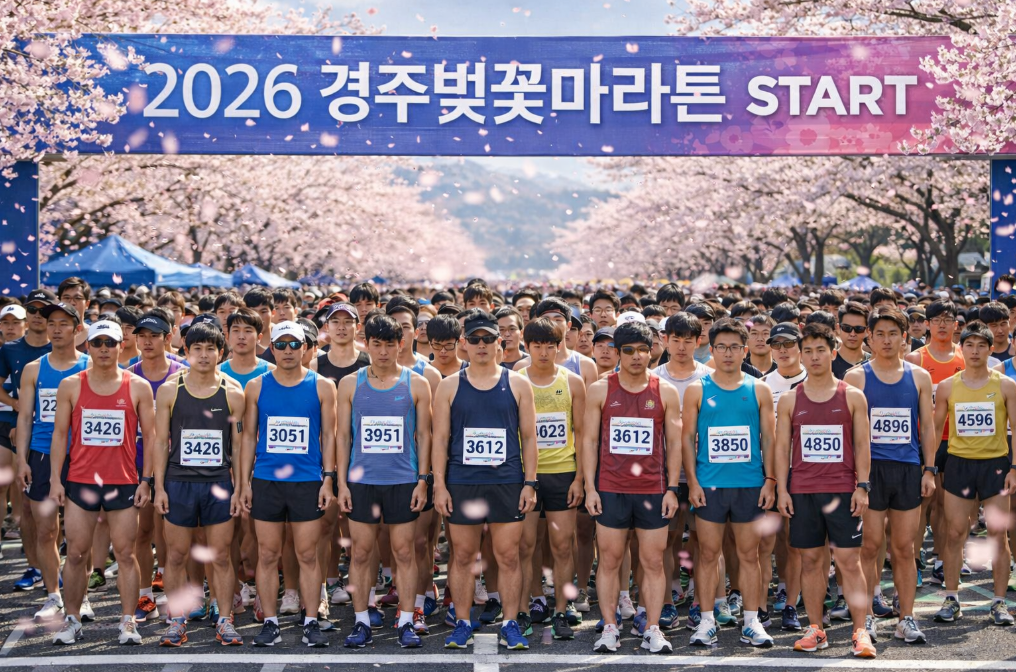 2026 경주벚꽃마라톤 접수부터 완주까지 한번에 정리