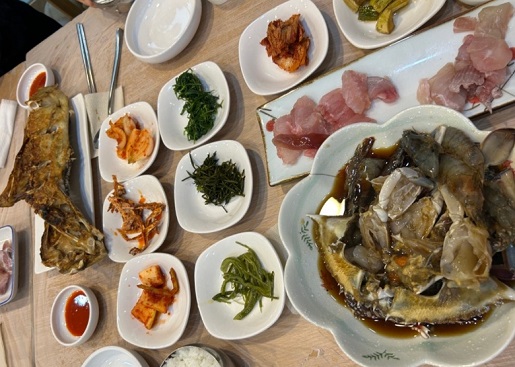 오거리식당-총리밥상-먹갈치-목포