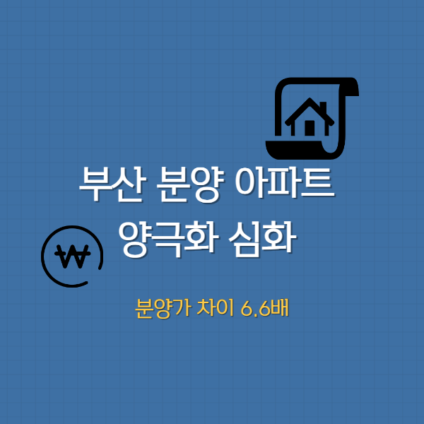 부산 분양아파트 양극화 심화