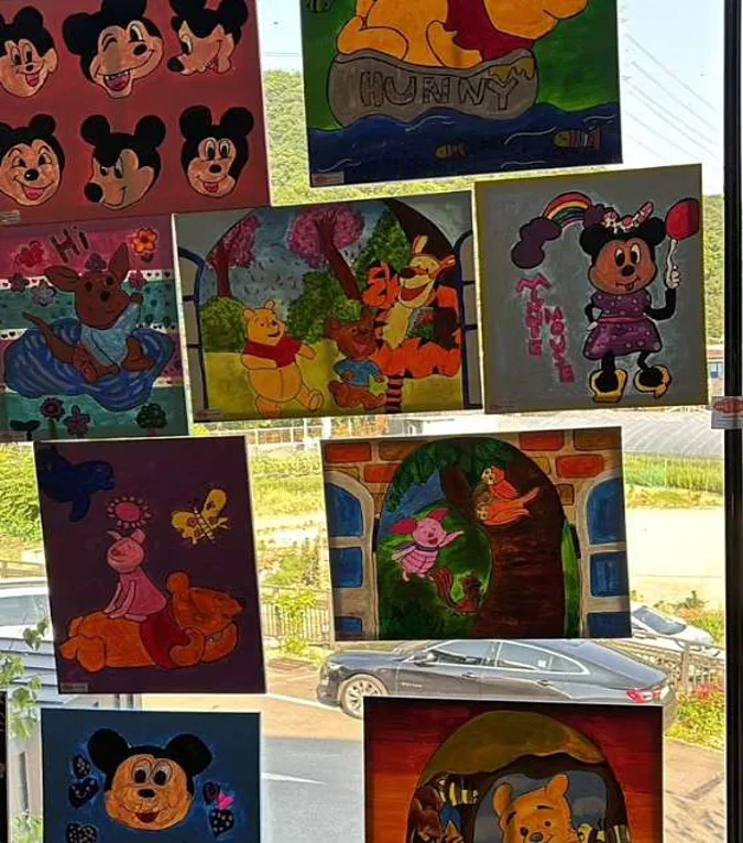 어린음악대 어린화가들 쏘아베원