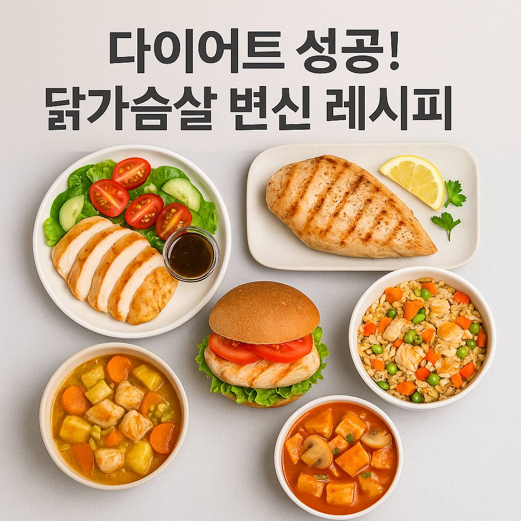 다이어트 성공! 닭가슴살 변신 레시피-1