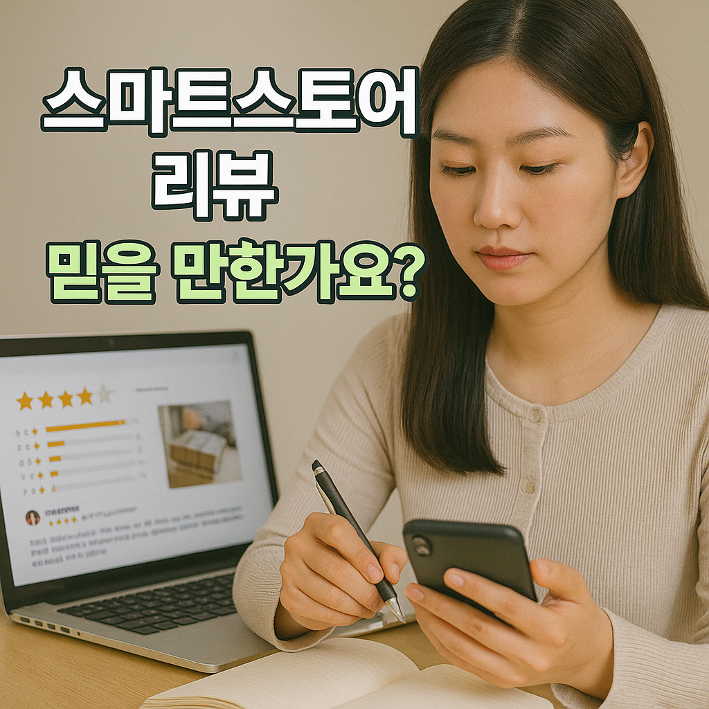 스마트스토어 리뷰 신뢰성 확인