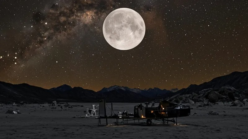 우주 영화 촬영 경쟁의 서막