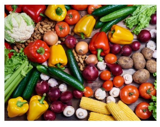 혈압 낮추는 방법 채소 이미지