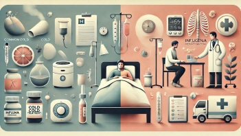 감기와 독감의 차이: 원인, 증상, 대처법