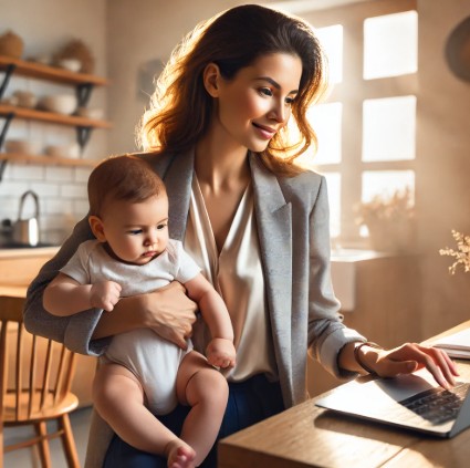 워킹맘 관련 사진