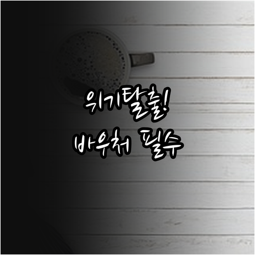 경영 위기 극복을 위한 소상공인 바우..