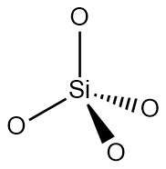 Lewis structure of SiO4^4- ion