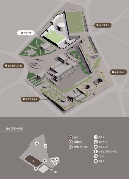 예술극장 극장1 공간정보