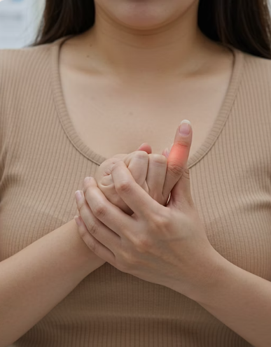 새끼 손가락 마디 통증&amp;#44; 주의해야 할 점