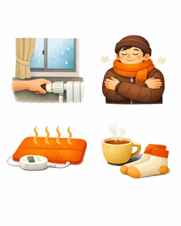 아파트 난방비 절약방법 실내 온도 관리 예시16