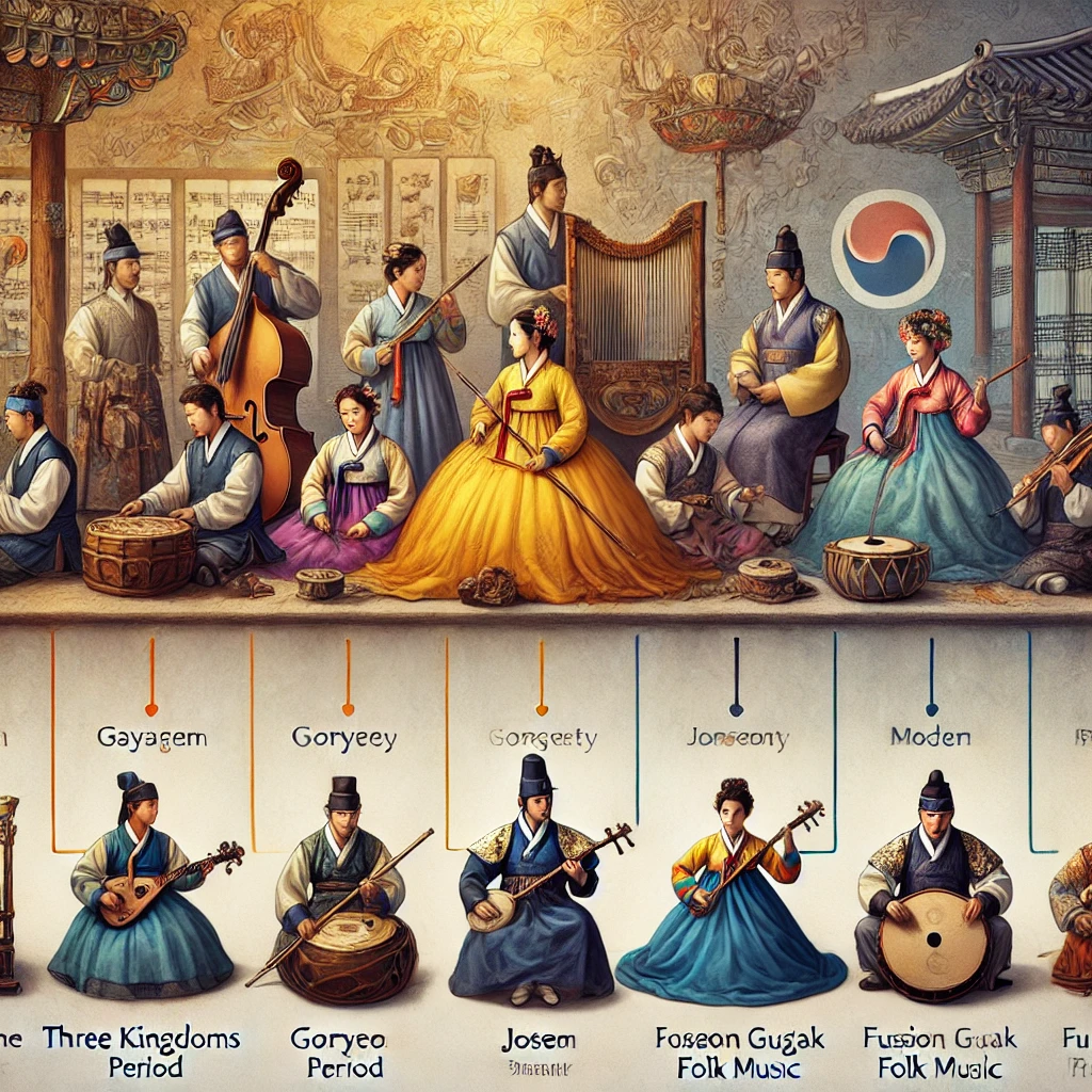 시대별 국악 변천사