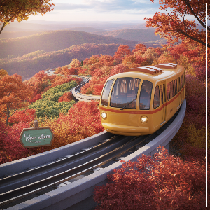 2025 화담숲 모노레일 예약 가상 이미지