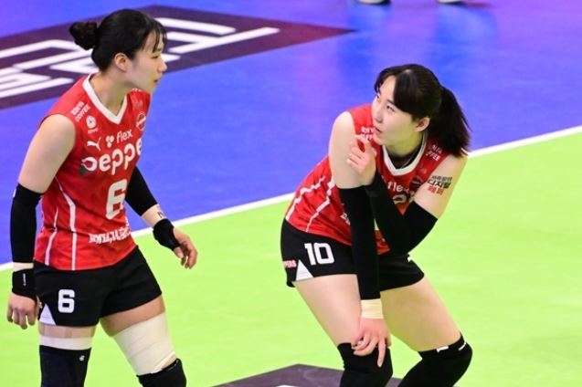 페퍼저축은행 AI 페퍼스 박정아 이고은