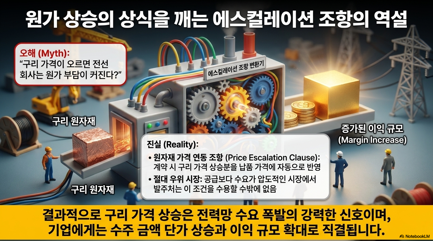 구리 가격 급등과 전력망 부족
