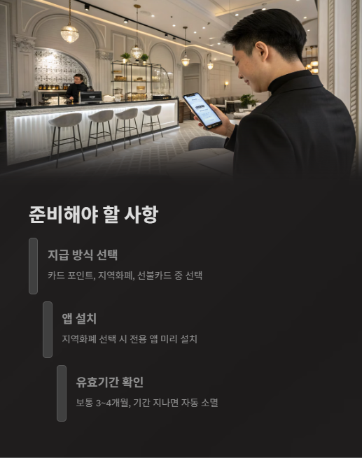 준비해야 할 사항