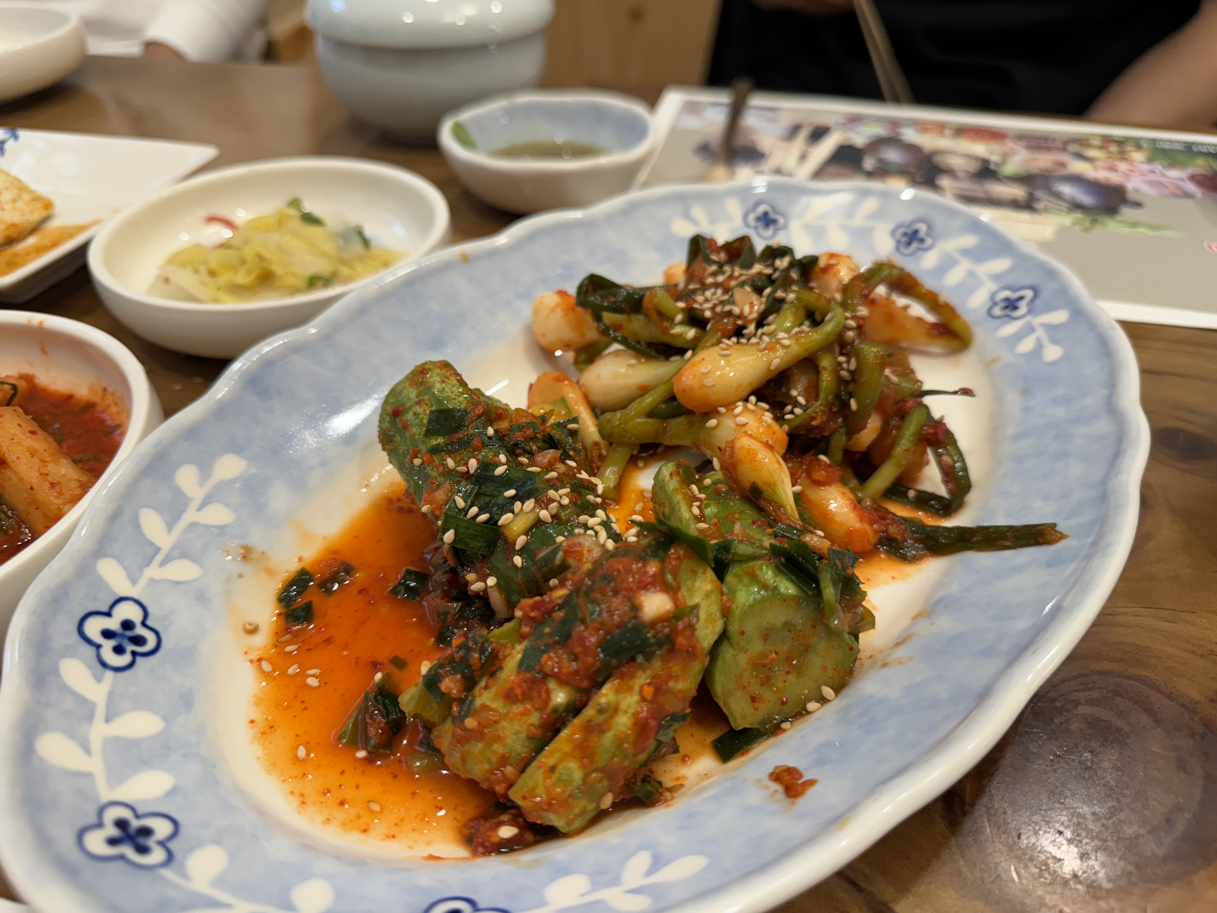 홍낙제 교대점 밑반찬 - 오이소박이 파김치