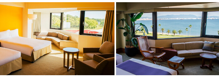 후쿠오카 숙소 루이간스 스파 앤 리조트 객실