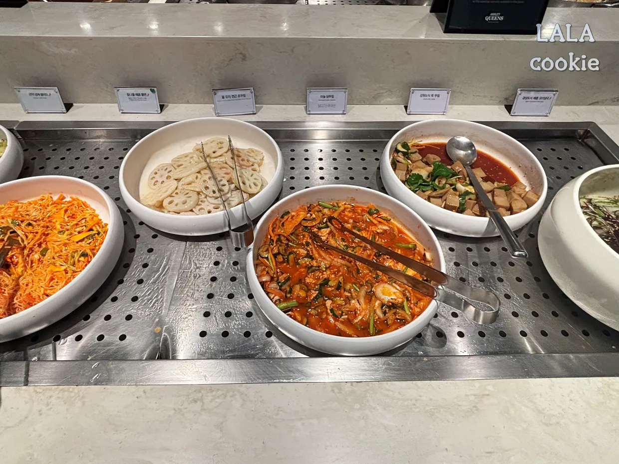 홍대-맛집-애슐리-퀸즈-한식-반찬-종류