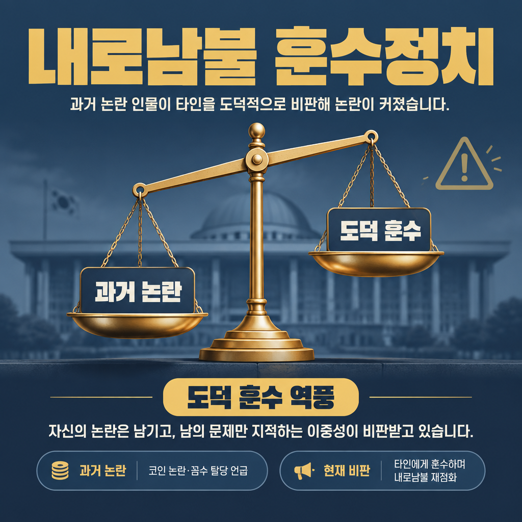 내로남불 훈수정치