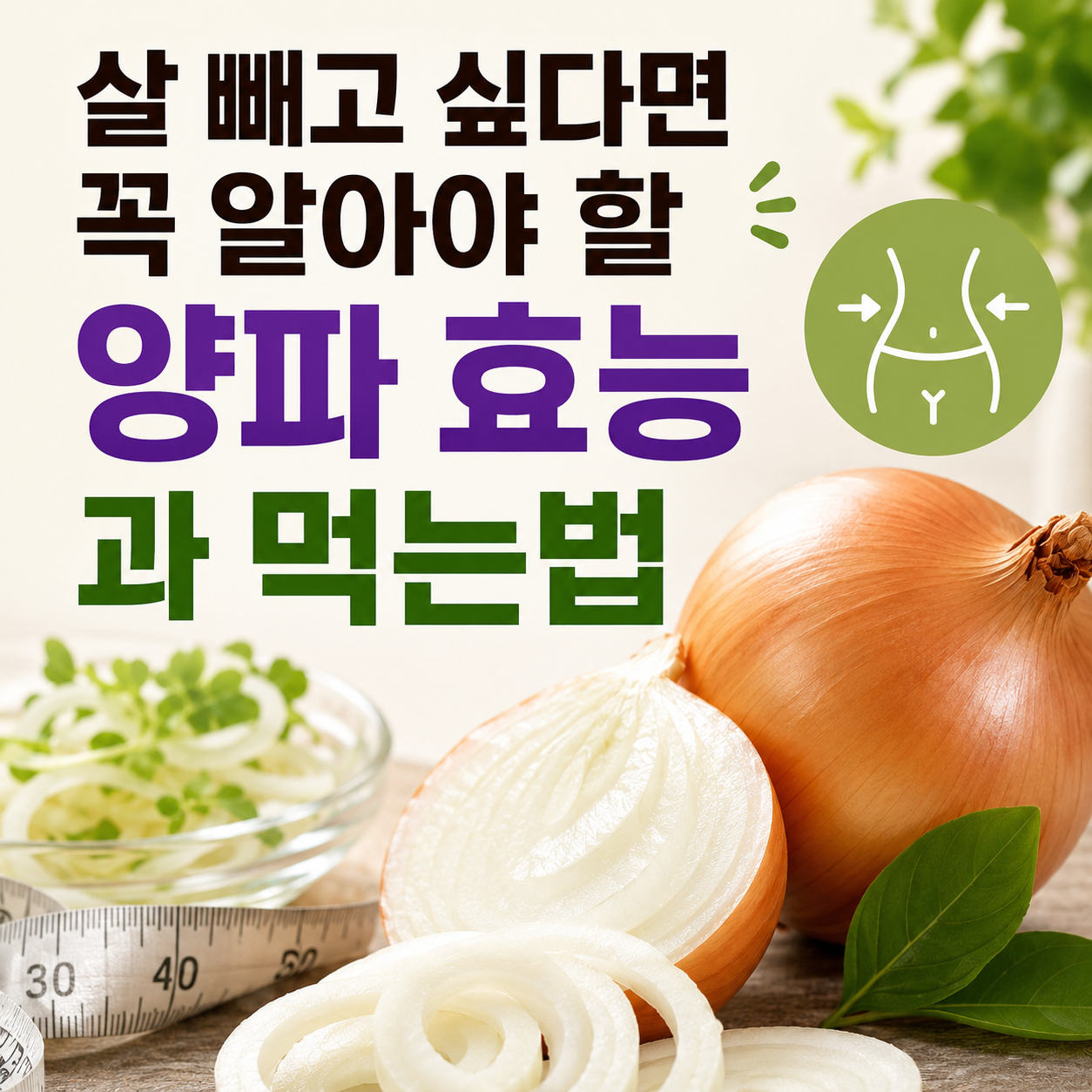 양파 다이어트 효과