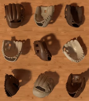 야구 글러브 사진