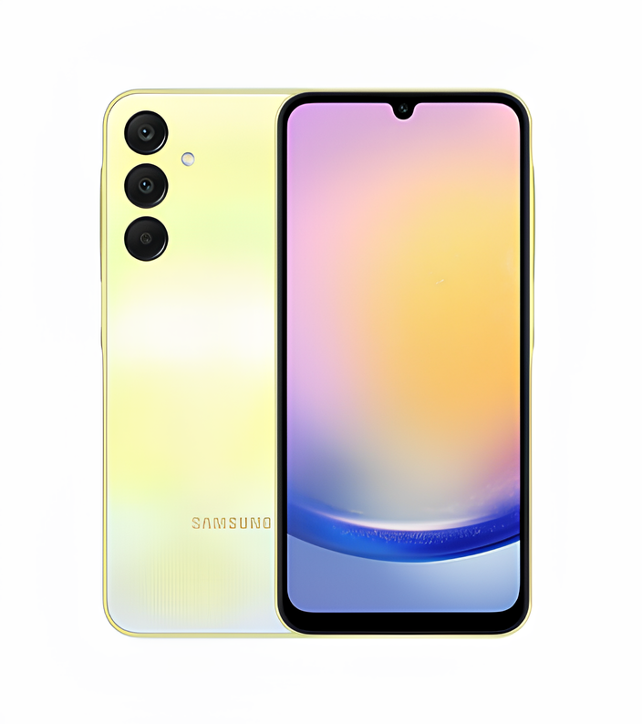 갤럭시 스마트폰 A25 옐로우 색상