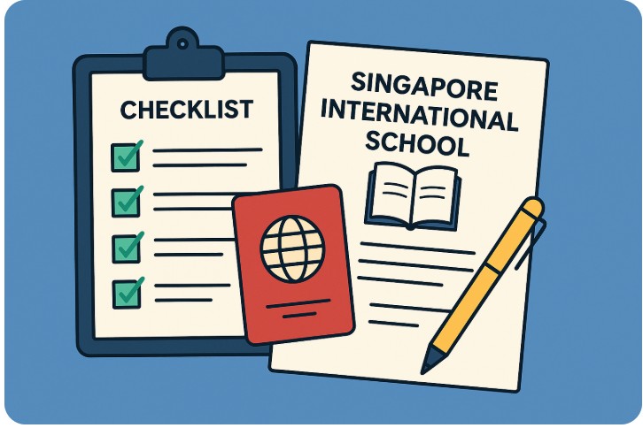 싱가폴 국제학교 입학 절차, 준비 서류 종합 안내 관련