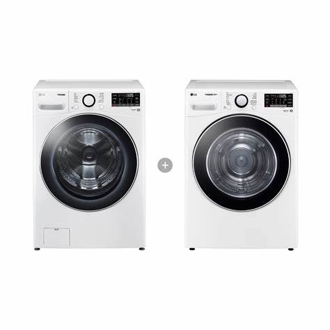 LG 트롬 세탁기 F24WDWP-9WL 및 건조기 RH19WTWN