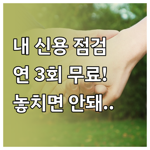 나이스지키미 신용관리 토털 솔루션 연..