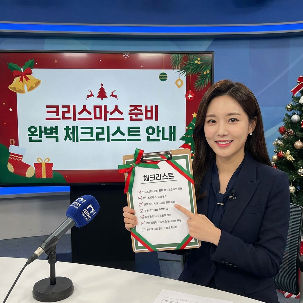 크리스마스 준비 완벽 체크리스트 가이드