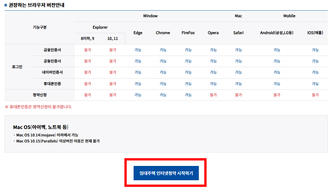 GH청약센터 모의청약 연습하는 방법