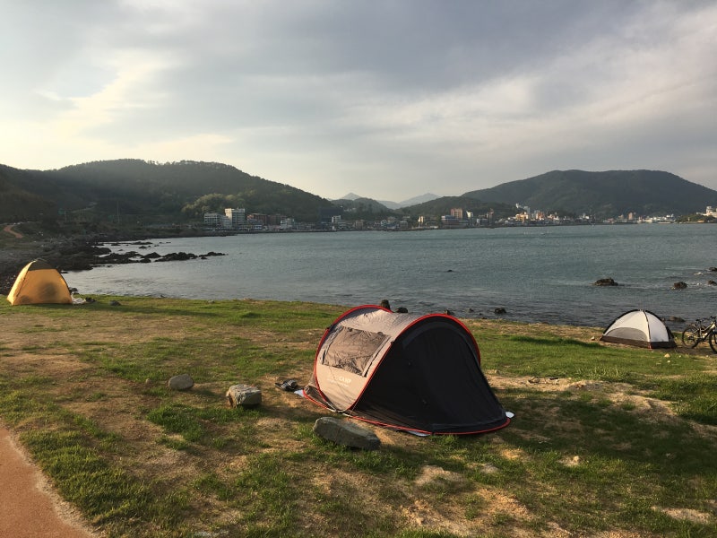 오랑대 해변 캠핑존