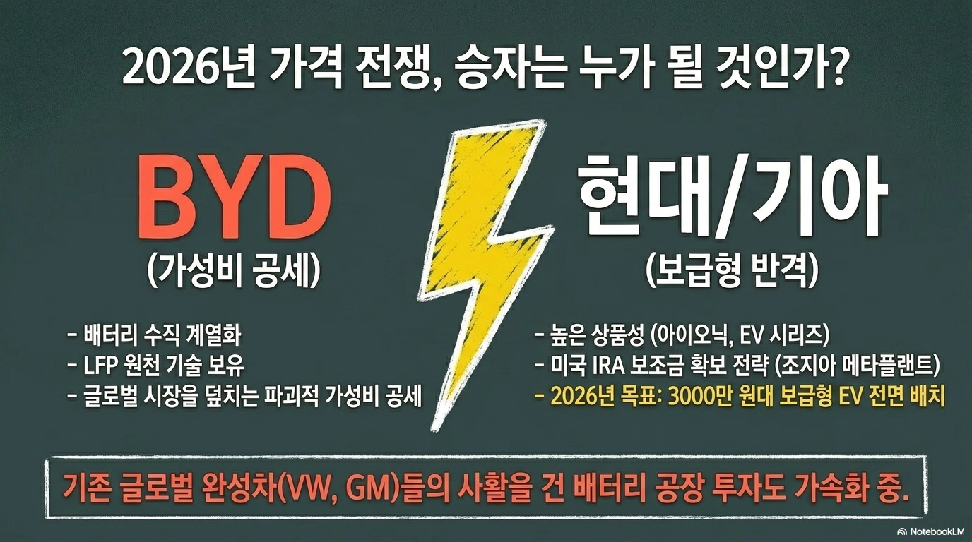 2026년, 전기차의 진짜 반격이 시작된다
