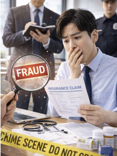 보험금 청구 잘못했다가 ‘보험사기’로 의심받는 경우|실수로도 휘말립니다 관련 사진