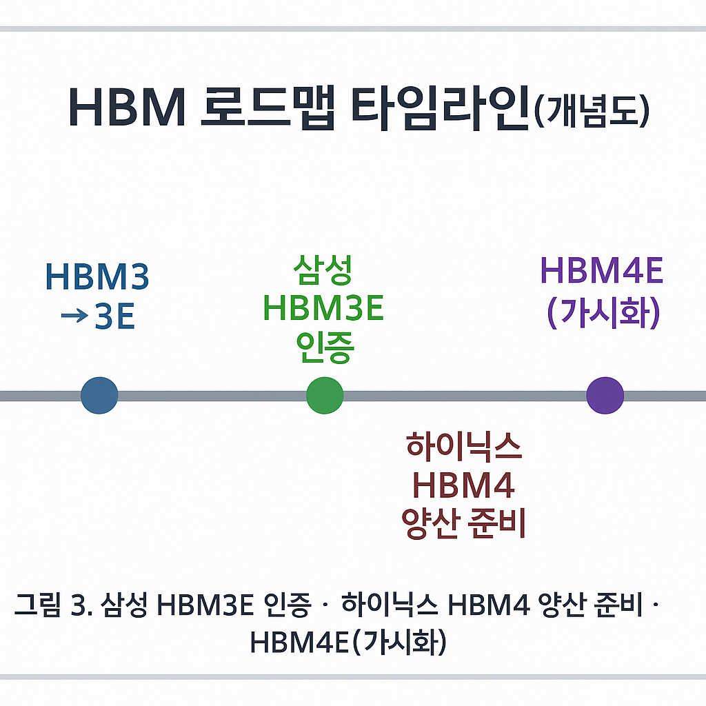 HBM 로드맵 타임라인