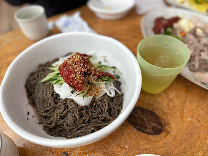 삼척 부일막국수 비빔막국수