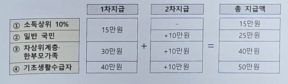 민생회복 소비쿠폰