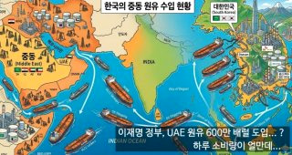 정부 UAE산 원유 확보 국내 도입 시기 중동전쟁 수급 위기