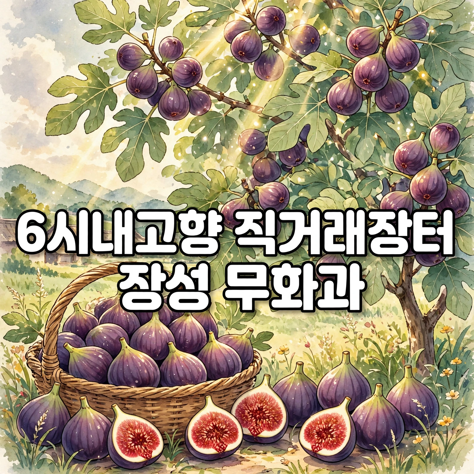 6시내고향 직거래장터 장성 무화과