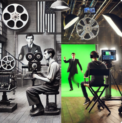 무성영화 와 현대영화