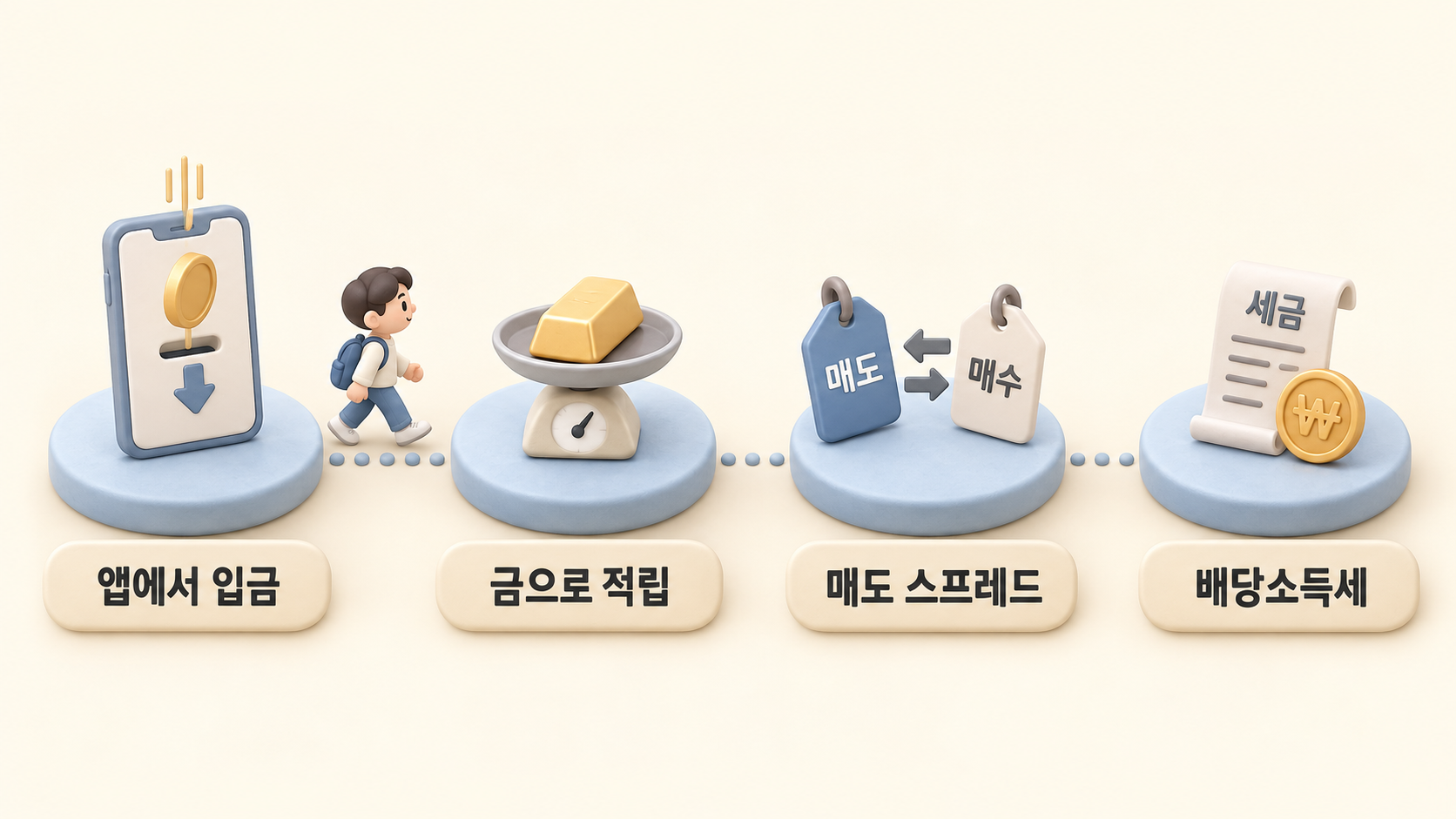 골드뱅킹 거래 순서도