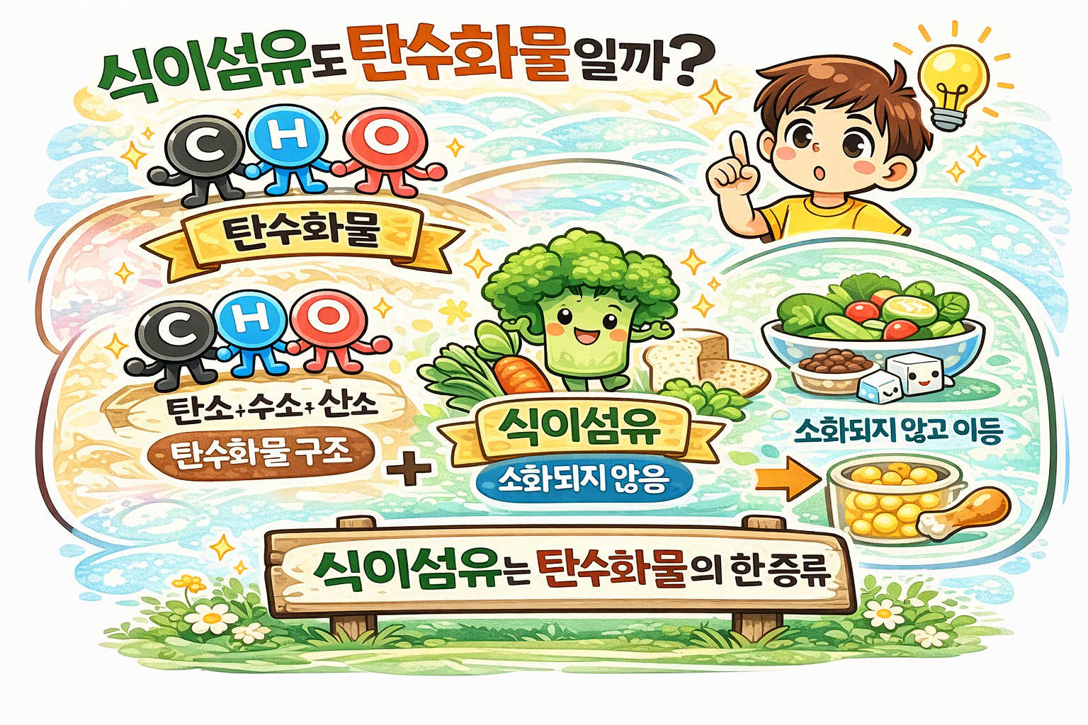 식이섬유도 탄수화물일까?