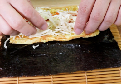 김밥 다이어트 도시락 야채