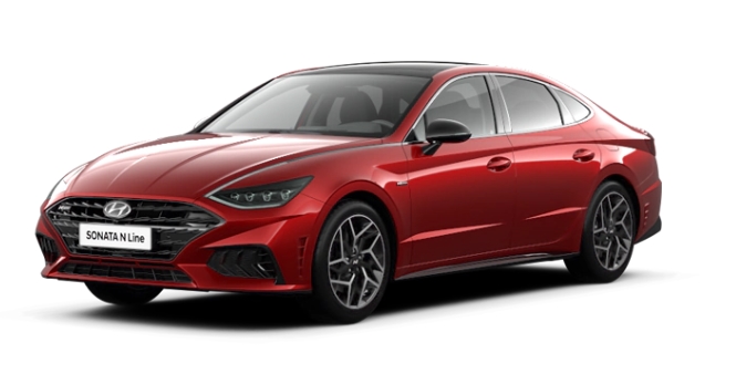 쏘나타 N라인 컬러코드 - 플레임 레드(색상코드 :Y2E)