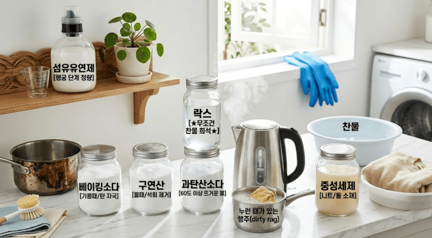 세제별 황금 사용법