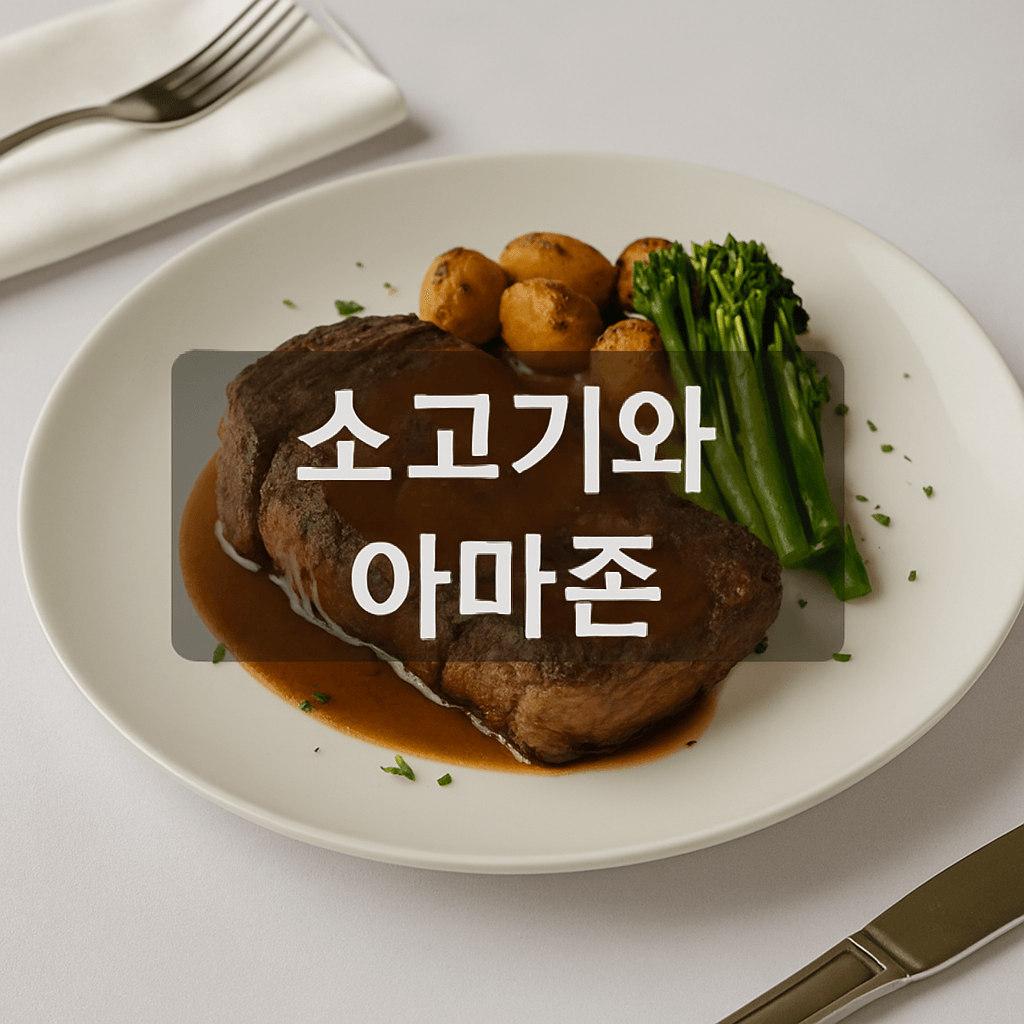 소고기와 아마존의 관계