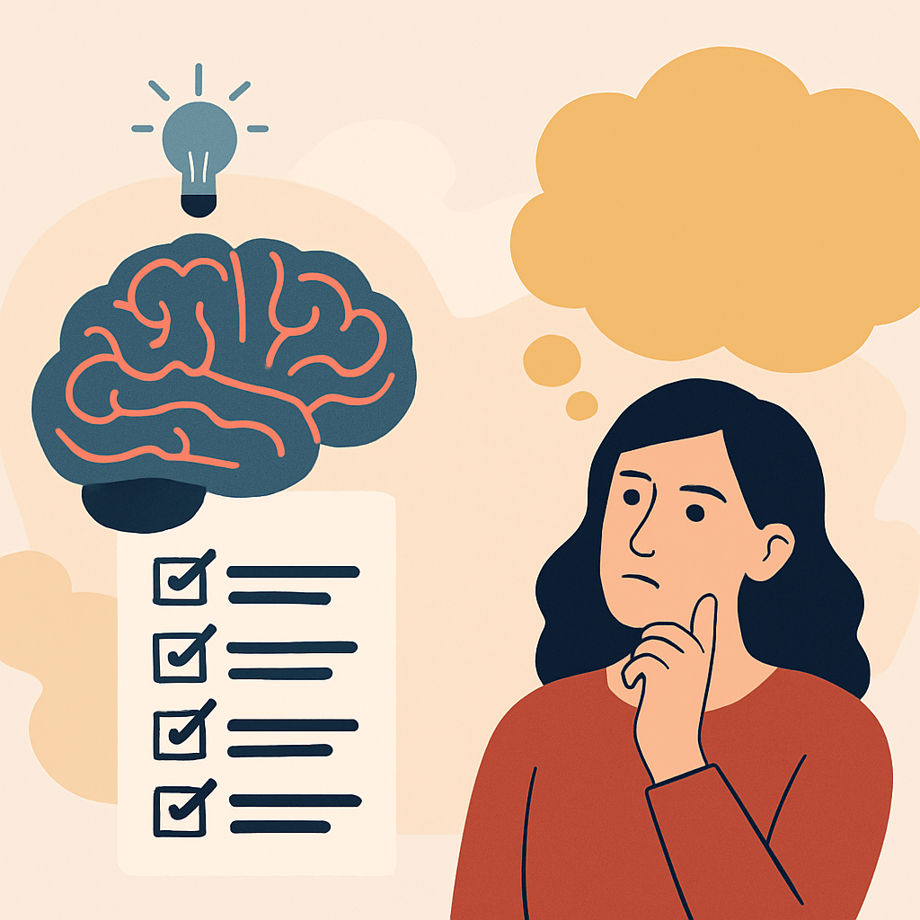 생각을 다듬는 힘– 메타인지 체크리스트와 감성 중심 사고 훈련법