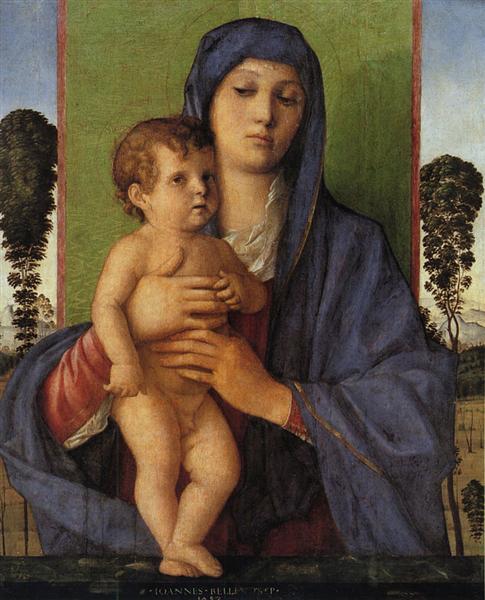 조반니 벨리니&#44; &#39; Madonna with Trees &#39;