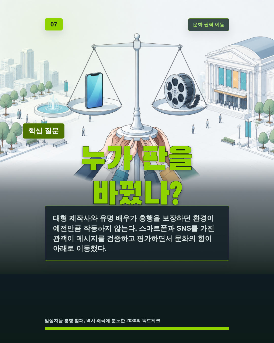 누가 판을 바꿨나?